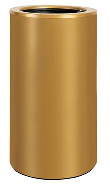 Висока кашпа със система бронз или златисто KAVA диаметър 35/75